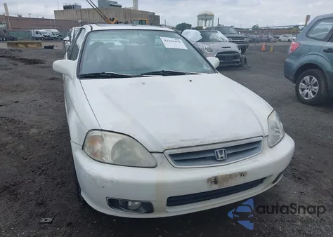 2000 Honda Civic Ex из США, поврежденный, VIN 1HGEJ8241YL071110